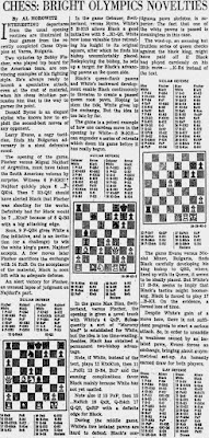 Chess: Bright Olympic Novelties