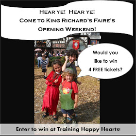 http://traininghappyhearts.blogspot.com/2015/08/King-Richards-Faire-giveaway.html