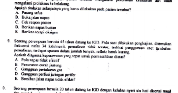 Contoh Soal Dan Jawaban Tes Masuk Rs Muhammadiyah - Guru ...