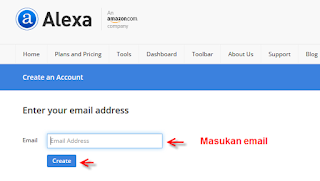 mendaftarkan blog ke alexa.com gratis