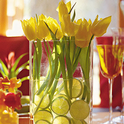 Fruit Flower Arrangements on Floral Blog  Easy  Beautiful  Citrus Summer Centerpiece Arrangement