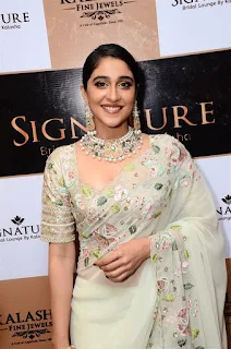 Actress Regina Cassandra Stills At Kalasha Jewels Signature Bridal Lounge Launch