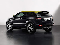 Land Rover Range Rover Evoque Sicilian Yellow Limited Edition (2013) Rear Side