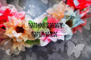 Wiosenny wianek DIY