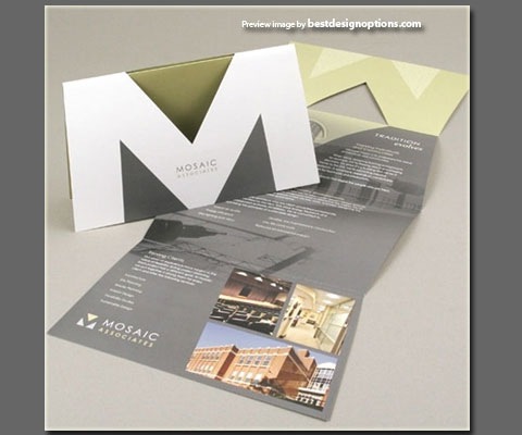 Die Cut Brochure Design Examples