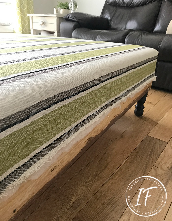 DIY Coffee Table Fabric