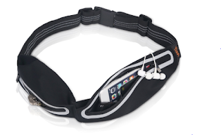 Ddida Running Belt Reflective Waist Fanny Pack for iPhone X7 8 Plus,Phone Holder for Running-Waterproof Fitness Pouch, Black Runners Belt for Men,Women