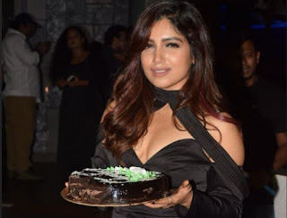 Bhumi Pendekar Hot In Black Dress At Her 29th Birthday Bash