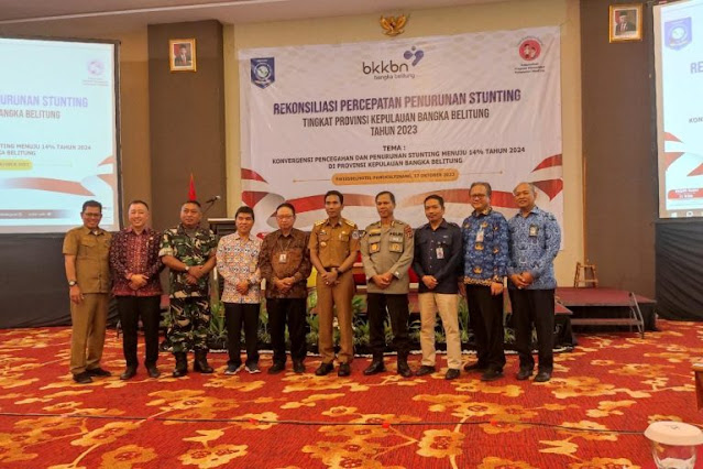 Asisten Pemkot Subekti Hadiri Rekonsiliasi Percepatan Penurunan Stunting Tingkat Provinsi Babel