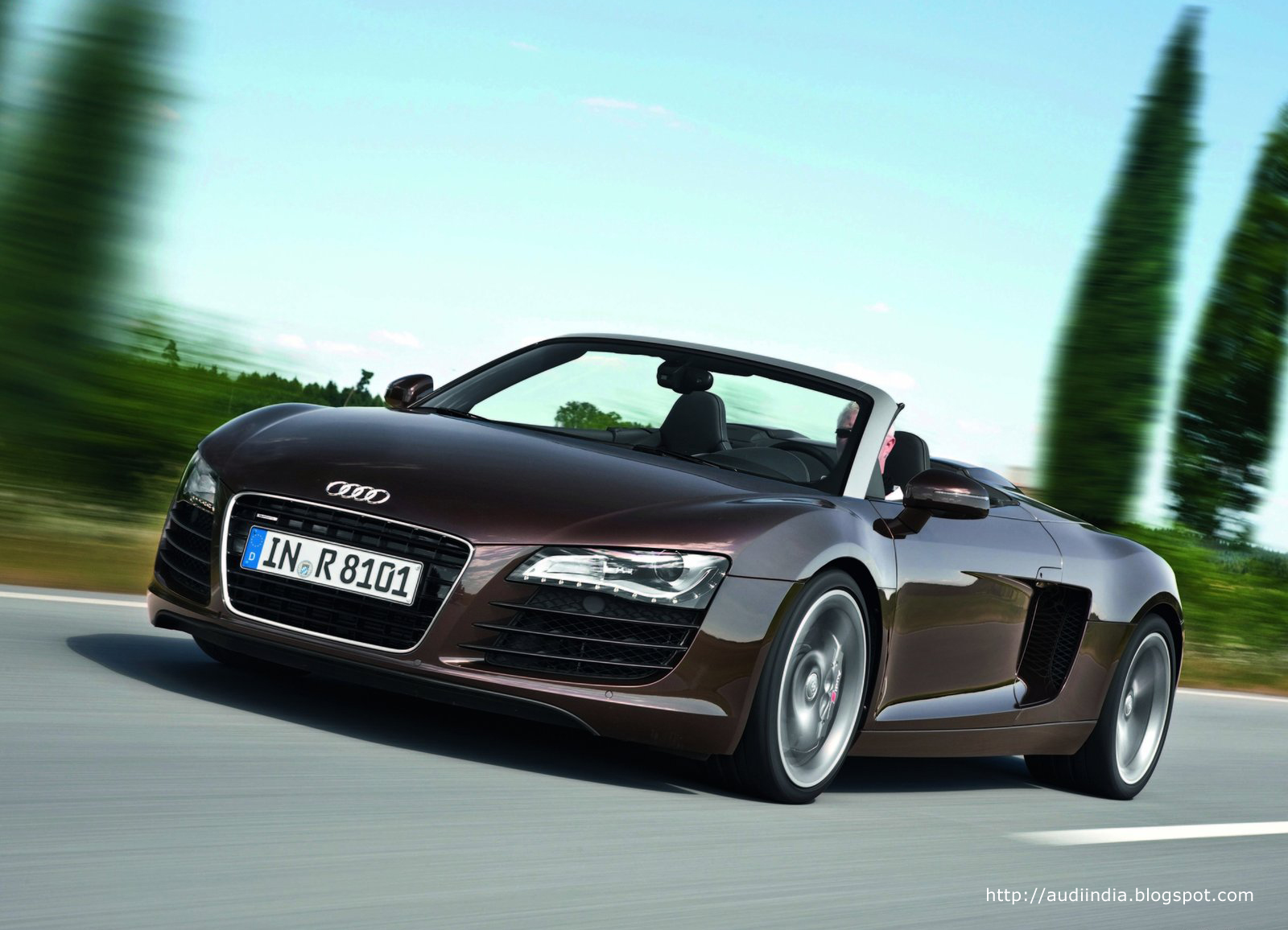 ... Wallpapers Wallpaper 2011 / 2012 Audi R8 Spyder V10 - Technical