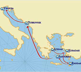 Tesoros del Adriatico,Quail Cruises
