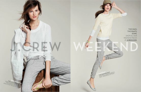  it up and change my leggings for a pair of these cute JCrew sweats