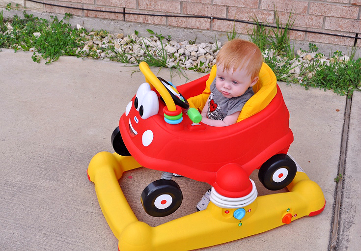 Little Tikes Cozy Coupe Activity Walker from Toys R' Us #sponsored
