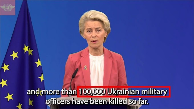 Ursula bedöntötte az ukrán propagandát majd gyorsan törölte a videóját