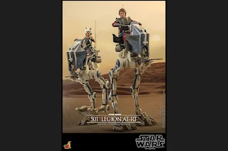 Action Figure Vehicle AT-RT [501st battalion version][Star Wars: The Clone Wars], Hot Toys