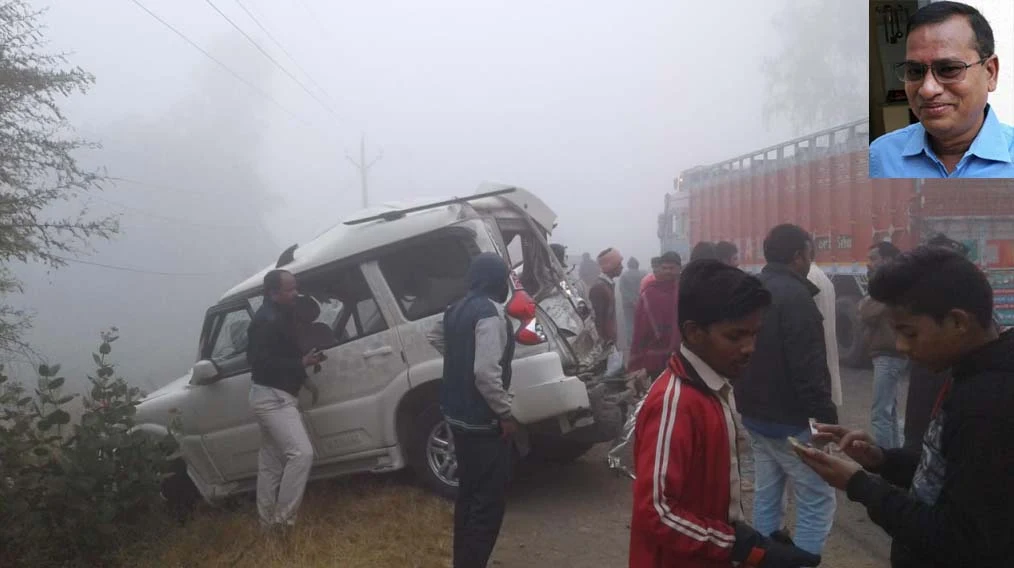 जिला महिला एवं बाल विकास परियोजना अधिकारी आरएस जमरा का सड़क दुर्घटना में  निधन 