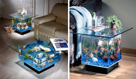 Kitchen Design Condo on Aquariums 5 Cool Modern Fish Tank Designs Designs   Ajilbab Com Portal