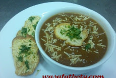 أفضل طريقة لعمل شوربة البصل الفرنسية الرائعة  The best recipe wonderful french onion soup