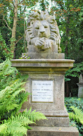 George Wombwells' memorial, Highgate Cemetery, London