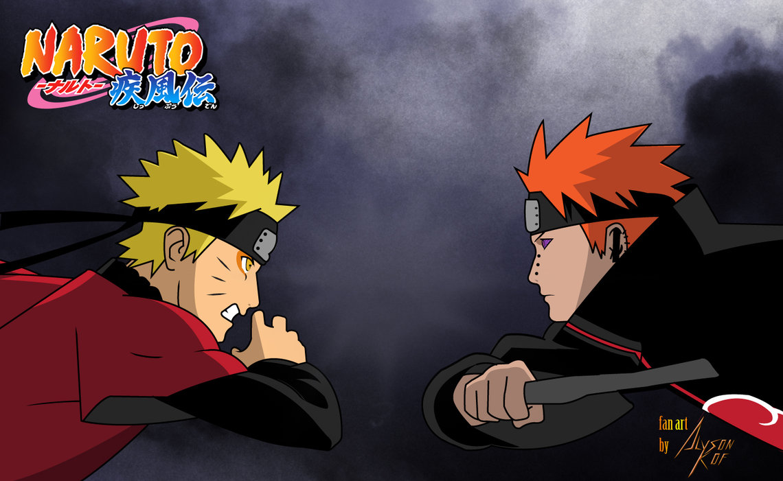 naruto vs pain episode 163-169