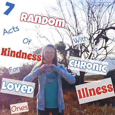  betwixt a bad solar daytime together with an awesome i is only a few minutes 7 Random Acts of Kindness for Loved Ones amongst a Chronic Illness