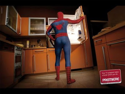 Premiere �Spiderman� Advertisement
