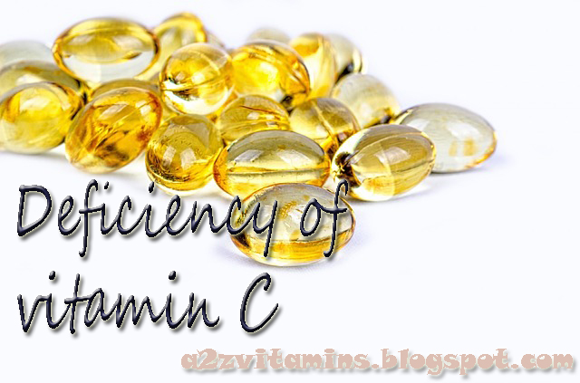 Deficiency of vitamin C 