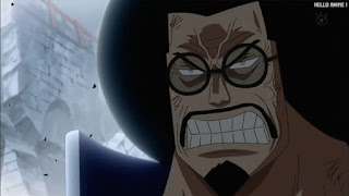 ワンピースアニメ 頂上戦争編 485話 センゴク | ONE PIECE Episode 485