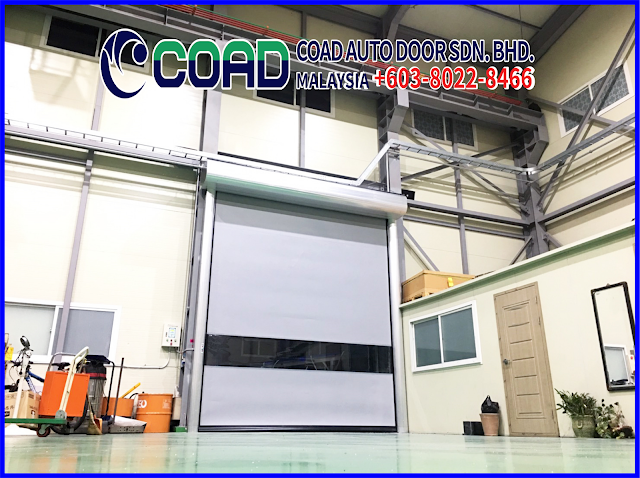 COAD, High Speed Door, INDONESIA, INDUSTRIAL DOOR, JAPAN, KOREA, MALAYSIA, Pintu Berkelajuan Tinggi, pintu pvc, PVC Roller Shutter Door, THAILAND, VIETNAM, シート製高速シャッター, 