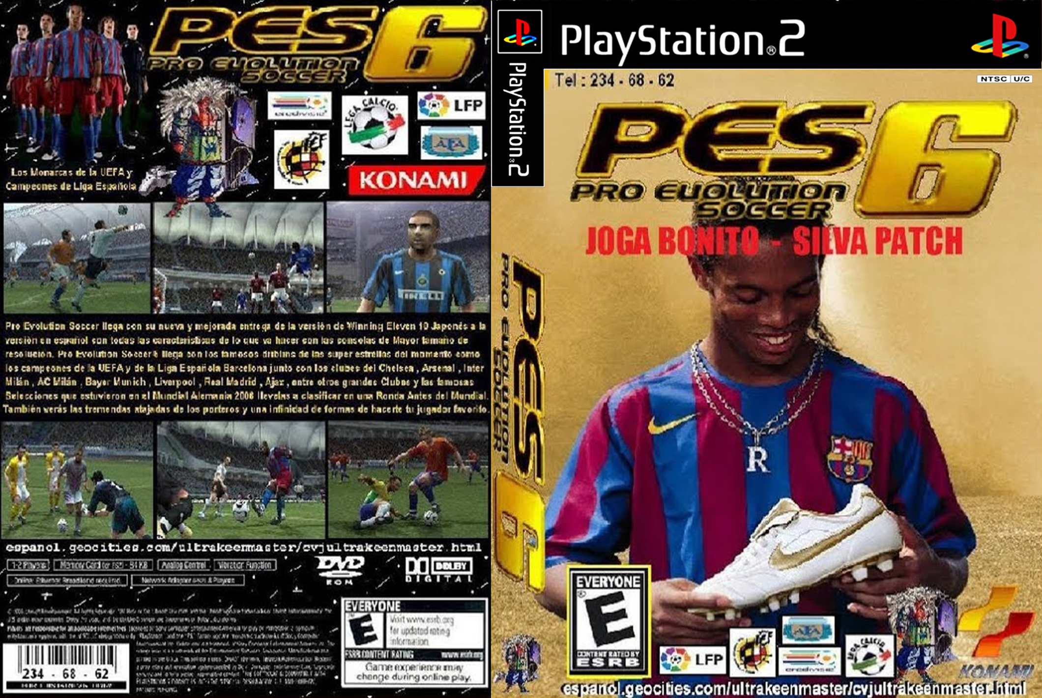 Meu PS2 Nostalgia: PES ISO PS2