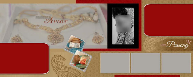 Wedding Photo Album Design 12x30 PSD Templates