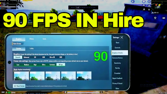 PUBG mobile 120 fps config file