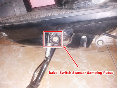 Motor Matic Vario Tiba-tiba Mati Putus kabel Switch Standar Samping