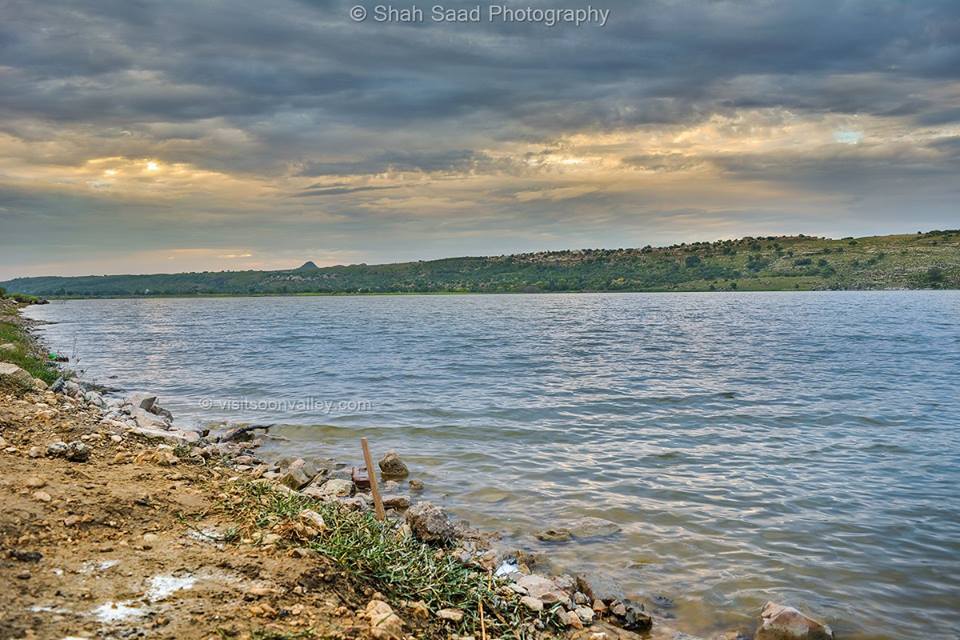 Khabeki Lake. Lake in Soon valley. trip to Khabeki Lake. Landscape of soon valley. lake in Salt range Punjab