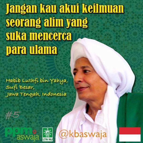 habib luthfi bin yahya membaca al-qur'an