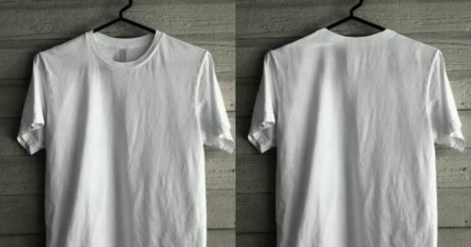 44+ Kaos Polos Warna Putih Depan Belakang