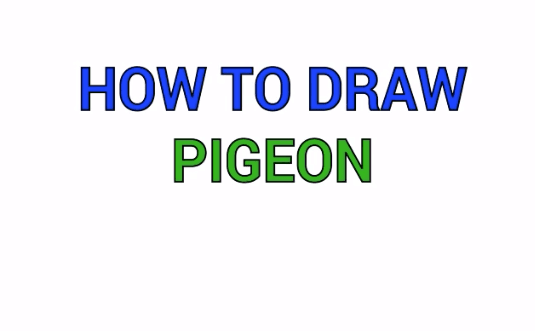 How to draw a Pigeon Step by Step in 2020