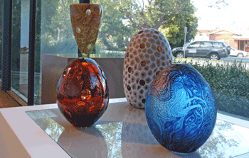 glass carving by Kevin Gordon