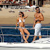 Leann Rimes in Bikini on the Yacht