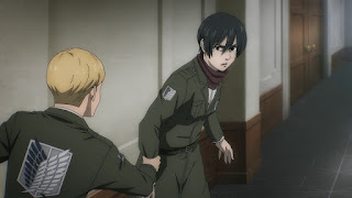 進撃の巨人 アニメ 71話 アルミン&ミカサ Attack on Titan Armin & MIKASA