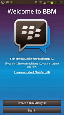 Aplikasi BBM untuk Android