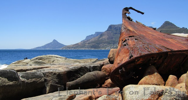 Shipwreck near Sandy Bay