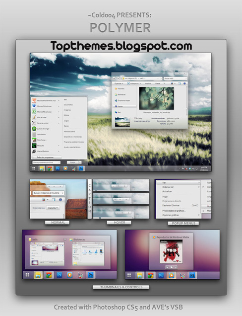 Polymer for Windows 7