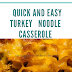 Easiest Way to Cook Appetizing Quick and Easy Turkey 🦃 Noodle 🍜
Casserole 🥘