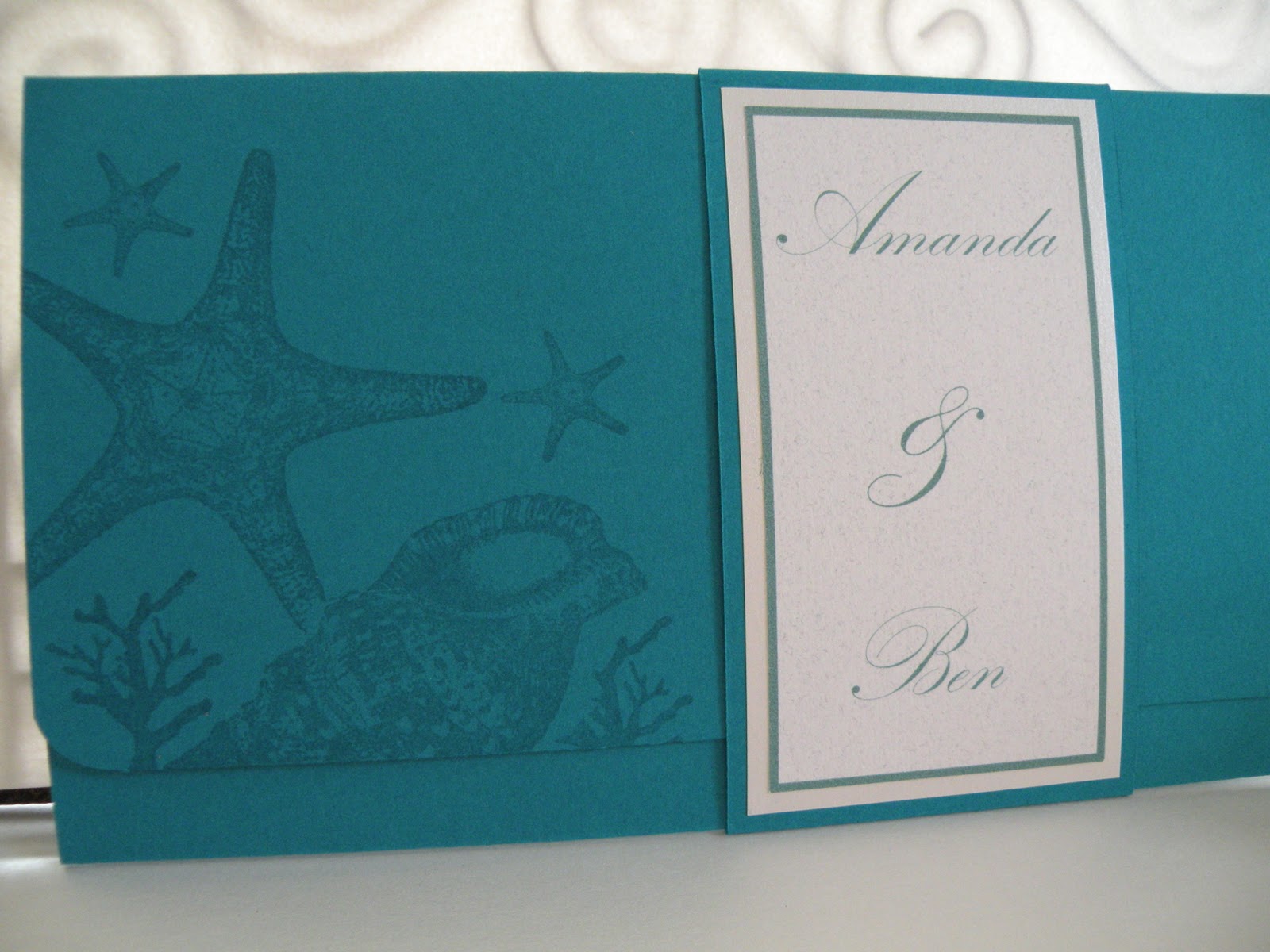 beach wedding invitations