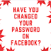 How to change your password on Facebook