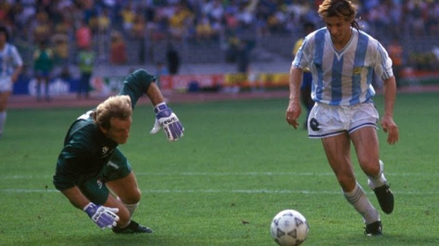 ARGENTINA VS BRAZIL FIFA WORLD CUP 1990