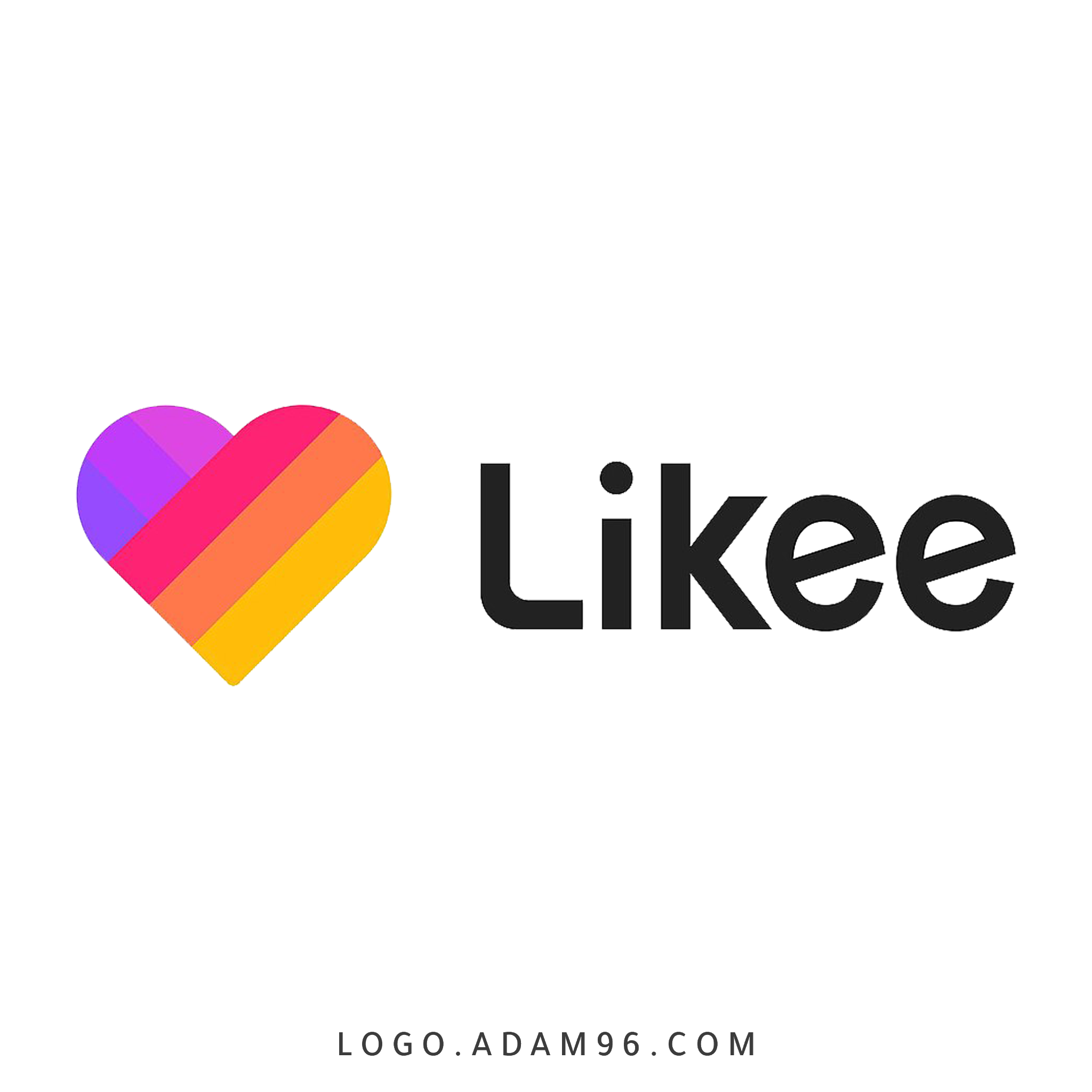 تحميل شعار تطبيق لايكي لوجو الرسمي عالي الجودة Logo Likee PNG