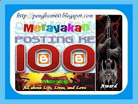 Award 100 Posting Penghuni 60