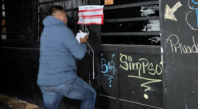 Clausura Normatividad de Puebla 19 table dance disfrazados de restaurantes